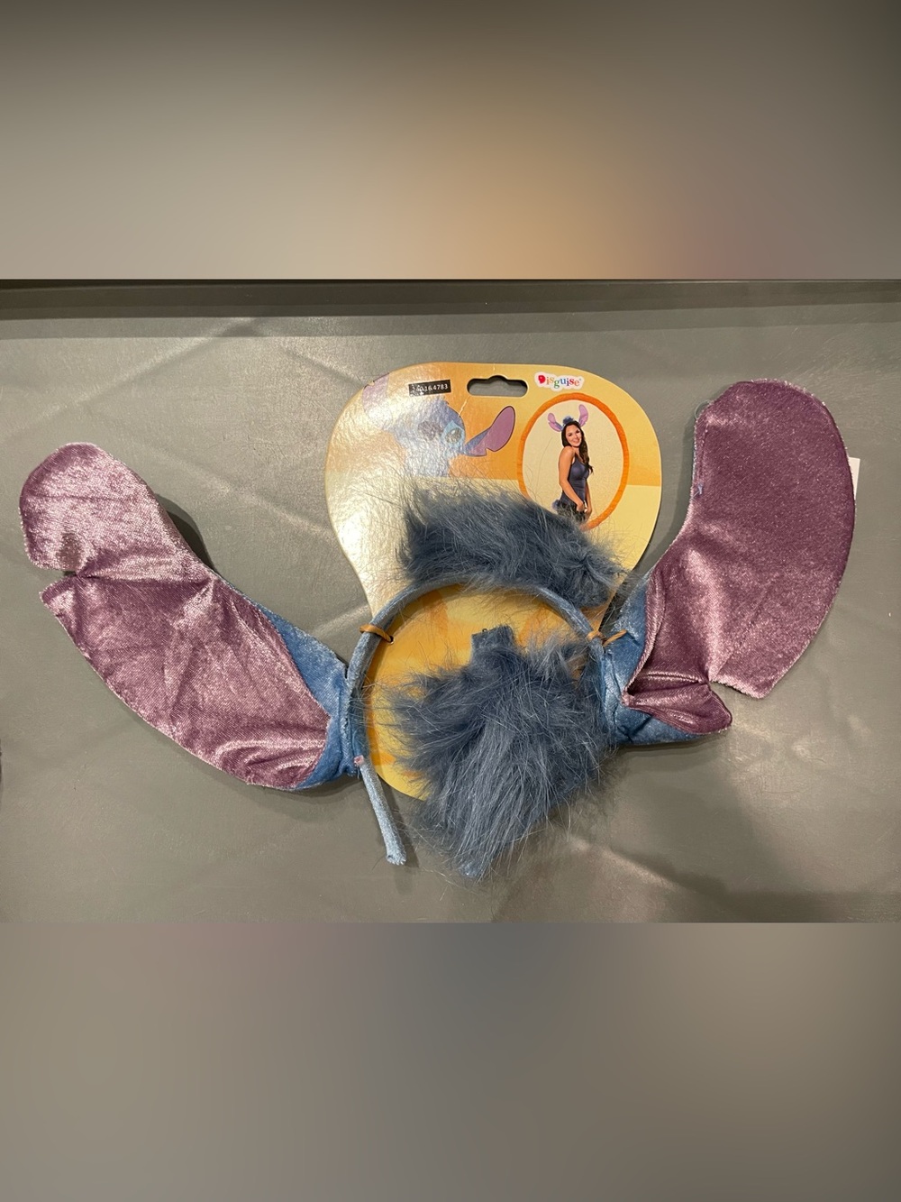Disney Lilo & Stitch Stitch Classic Adult Accessory Kit Headband & Tail New